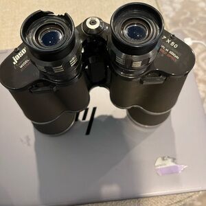 Binoculars 7x50 Black Compact Optical Viewer